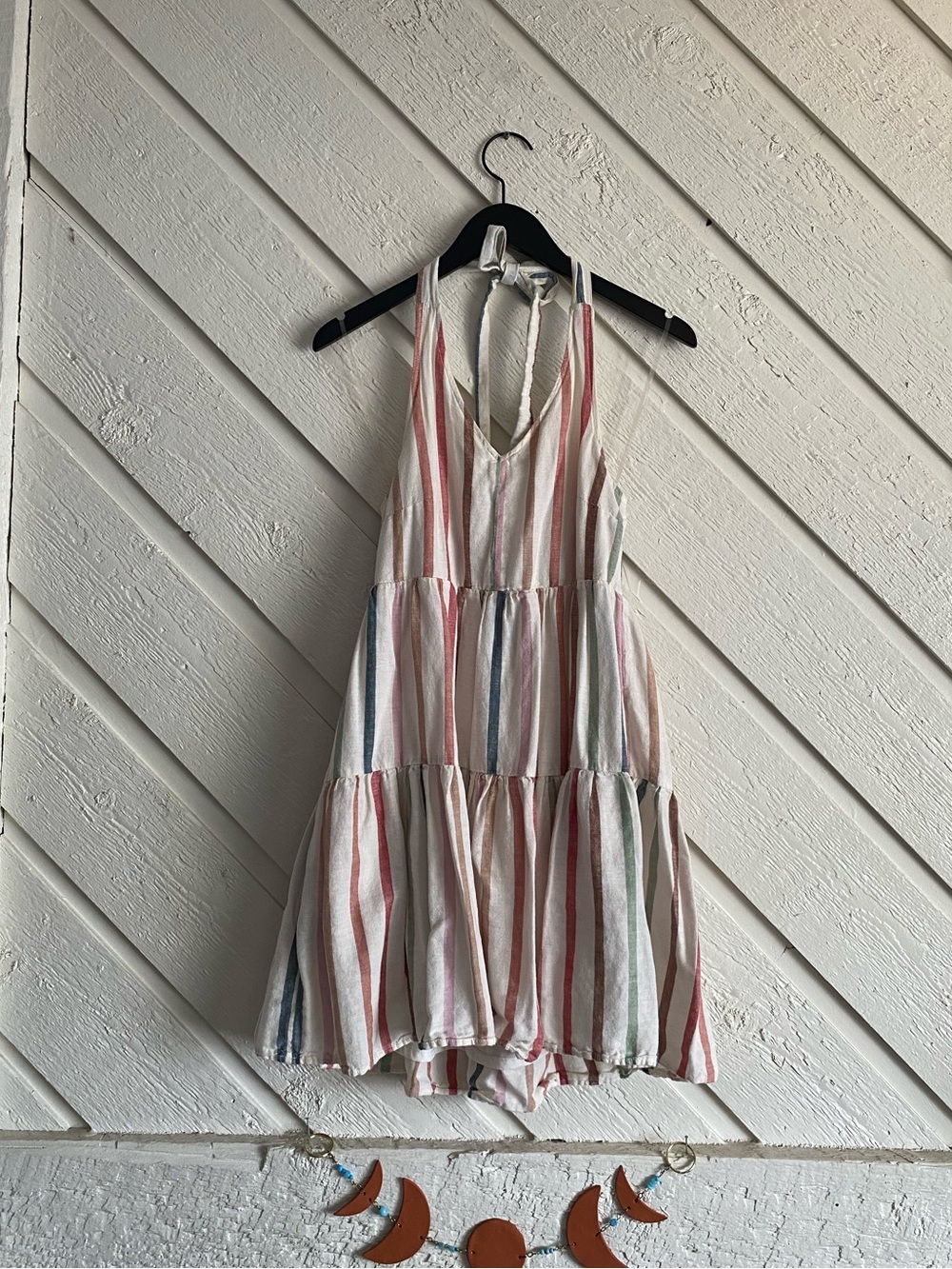 Striped Halter Top American Eagle Dress